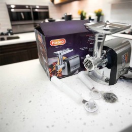 М'ясорубка Magio MG-269, 2400 W, м'ясорубка електрична метал, м'ясорубка з металевим редуктором