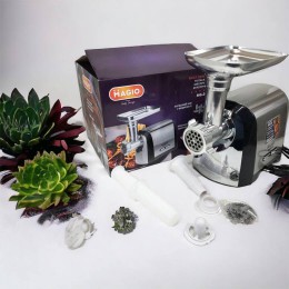 М'ясорубка Magio MG-269, 2400 W, м'ясорубка електрична метал, м'ясорубка з металевим редуктором