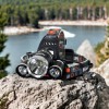 Ліхтар Police 3000-T6+2XPE (2х18650, 5 режимів, Zoom, 1500 люмен), Налобний ліхтар з лінзою