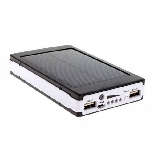 УМБ Power Bank Solar 90000 mAh мобільне зарядне з сонячною панеллю та лампою, Power Bank Charger Батарея