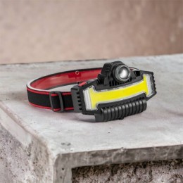 Налобний ліхтарик Bailong BL-W685-LTS+COB+RGB, 5 режимів, водостійкий, ударостійкий, USB кабель Type-c