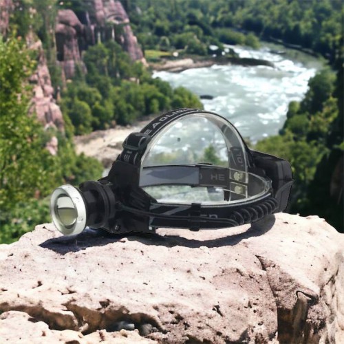 Ліхтарик на голову Bailong BL-8070-P50, LED налобний акумуляторний ліхтар, ліхтар на голову для риболовлі