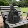 Якісна тактична сумка, укріплена чоловіча сумка, рюкзак тактична слінг. Колір: чорний