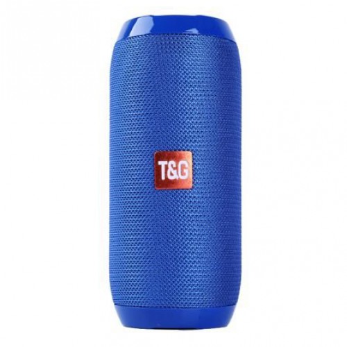 Bluetooth-колонка TG-117 портативна вологостійка. Колір синій