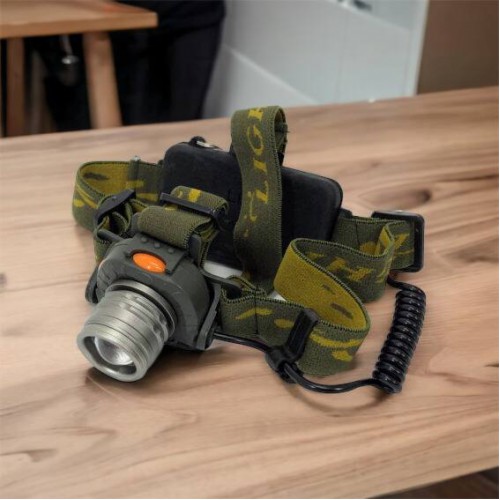 Налобний ліхтар тактичний Bailong BL-1505\602B SENSOR з датчиком руху, Ліхтарик налобний led