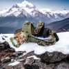 Ліхтар налобний 2130-T6 Military, акумуляторний 18650х2, zoom, зарядка micro USB, Головний ліхтарик