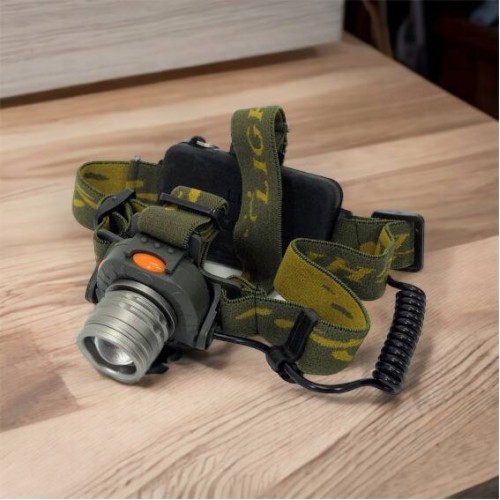 Налобний ліхтар тактичний Bailong BL-1505\602B SENSOR з датчиком руху, Ліхтарик налобний led