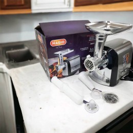 М'ясорубка Magio MG-269, 2400 W, м'ясорубка електрична метал, м'ясорубка з металевим редуктором