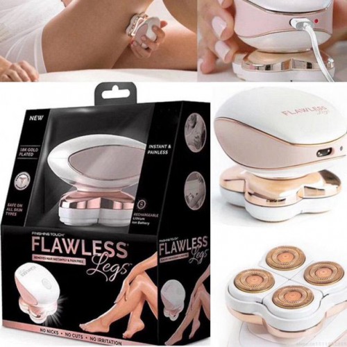 Епілятор акумуляторний Flawless Legs для ніг, жіноча електробритва для ніг