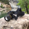 Яскравий ліхтар налобний Bailong BL-8076-2-GT100, Ліхтар акумуляторний для риболовлі, Ліхтар на голову