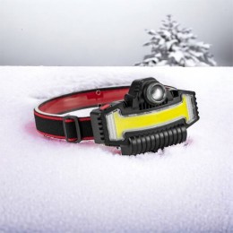 Налобний ліхтарик Bailong BL-W685-LTS+COB+RGB, 5 режимів, водостійкий, ударостійкий, USB кабель Type-c