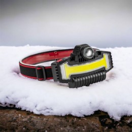 Налобний ліхтарик Bailong BL-W685-LTS+COB+RGB, 5 режимів, водостійкий, ударостійкий, USB кабель Type-c