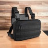 Тактична нагрудна сумка з Cordura 1000D, розгрузка чоловіча чорна