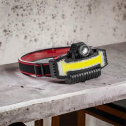 Налобний ліхтарик Bailong BL-W685-LTS+COB+RGB, 5 режимів, водостійкий, ударостійкий, USB кабель Type-c