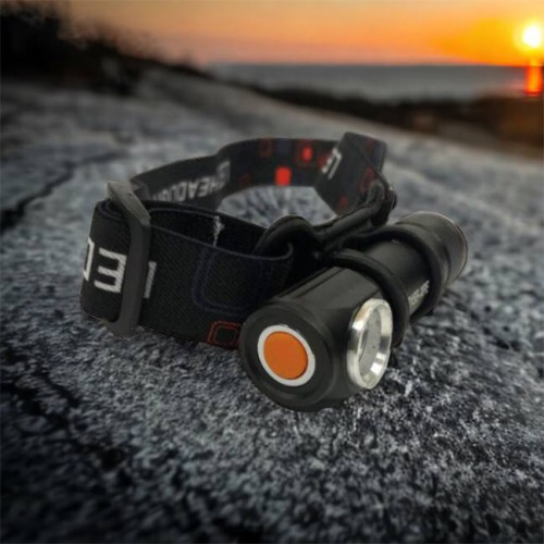 Налобний ліхтар Police BL-2155-XPE + вбудований акумулятор + USB, Потужний акумуляторний ліхтарик налобний