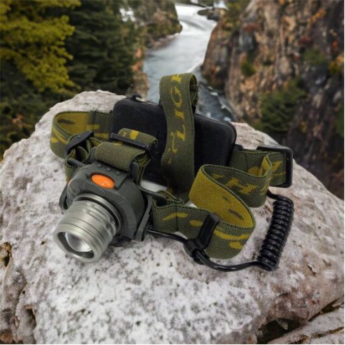 Налобний ліхтар тактичний Bailong BL-1505\602B SENSOR з датчиком руху, Ліхтарик налобний led