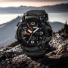 Годинник наручний чоловічий SKMEI 1520BK BLACK, армійський годинник протиударний. Колір: чорний