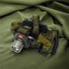 Налобний ліхтар тактичний Bailong BL-1505\602B SENSOR з датчиком руху, Ліхтарик налобний led