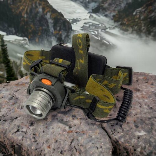 Налобний ліхтар тактичний Bailong BL-1505\602B SENSOR з датчиком руху, Ліхтарик налобний led