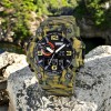 Годинник наручний чоловічий SKMEI 1520CMGN CAMO GREEN, годинник військовий чоловічий, для військовослужбовців. Колір: камуфляж