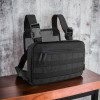 Тактична нагрудна сумка з Cordura 1000D, розгрузка чоловіча чорна