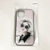 Чохол для Apple Iphone 12 Pro Max дівчина в окулярах. Колір: рожевий