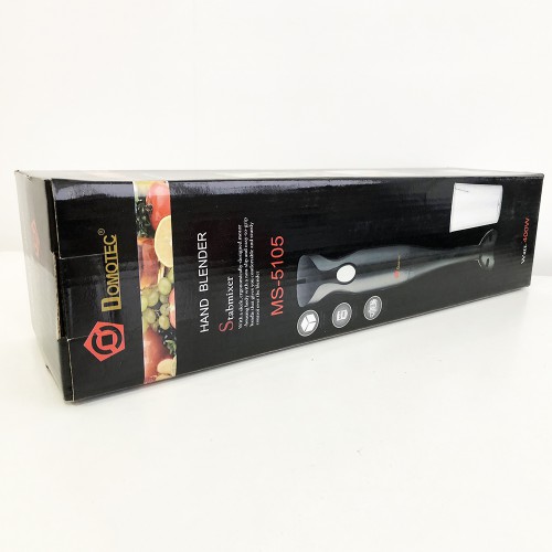 Блендер DOMOTEC MS-5105 400 Вт зі склянкою, гарний занурювальний блендер для дому, електричний блендер