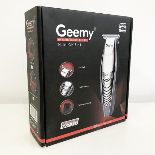 Машинка для стрижки GEMEI GM-6141, підстригальна машинка, професійна електробритва