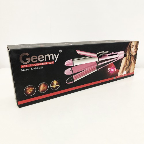 Щипці випрямляч мультистайлер 3 в 1 GEMEI GM-2966 t200