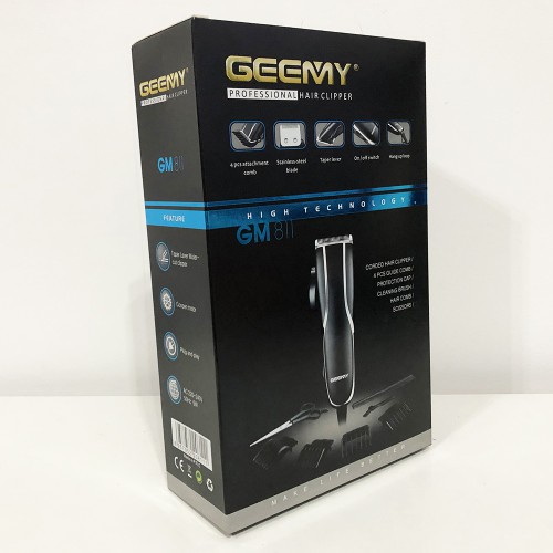 Машинка для стрижки GEMEI GM-811, професійна електробритва, машинка для стрижки волосся провідна