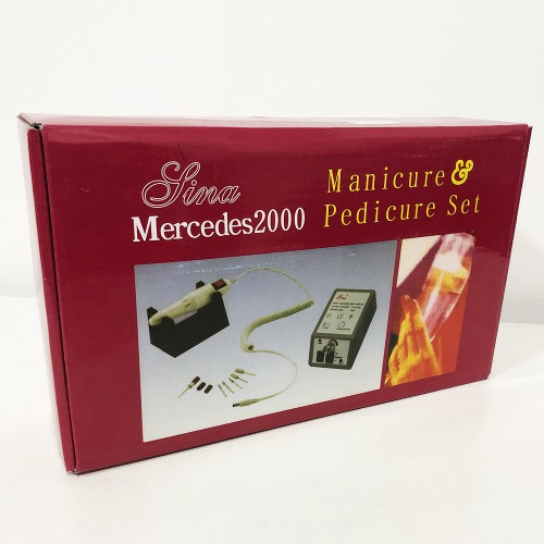 Фрезер для манікюру Beauty nail DM-14/2000, ручний фрезер для манікюру, для зняття гель лаку. Колір: сірий