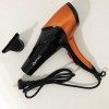 Фен GEMEI GM-1766 2.6 кВт АС, фен для голови, жіночий фен для волосся, фен сушка. Колір: помаранчевий