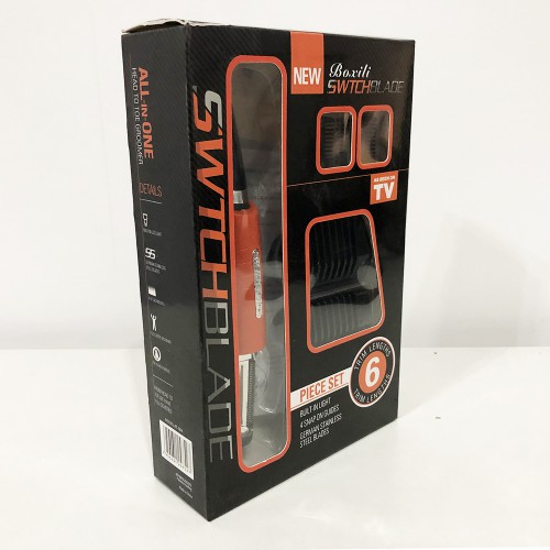 Тример Micro Touch Switchblade X-TRIM, бритва для носа та вух, Бюджетна машинка для стрижки бороди