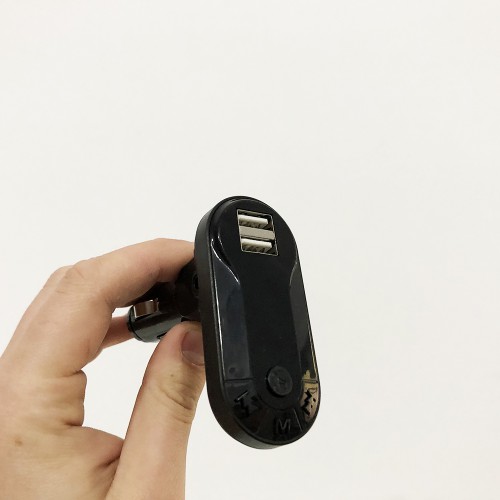 Автомобільний трансмітер/модулятор CM i9, Bluetooth фм трансмітер, Модулятор для автомобіля. Колір: чорний