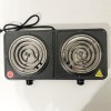 Електроплита настільна Domotec MS-5802, плита двокомфоркова електроплита побутова електрична