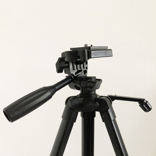Штатив для камери, телефону, трипод, тринога TriPod 380A 0.50-1.35м, Штатив розкладний для фото