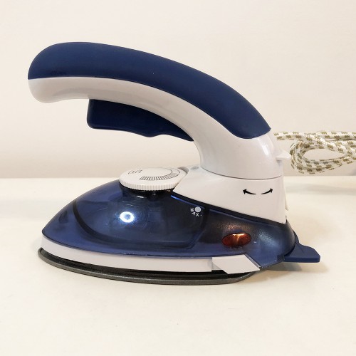Відпарювач Mini Steam Iron HT-558B, Праска електрична парова, Парова праска для одягу. Колір: синій
