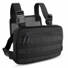 Тактична нагрудна сумка з Cordura 1000D, розгрузка чоловіча чорна