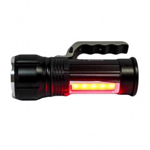 Професійний переносний ліхтар-прожектор Bailong S912-XPE+COB(white+red) 2 режими роботи
