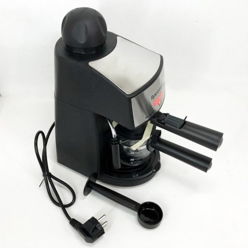 Кавомашина Rainberg RB-8111 кавоварка ріжкова з капучинатором 2200W Espresso, маленька кавоварка