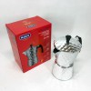 Гейзерна кавоварка Magio MG-1004 300 мл, гейзерна турка для кави, гейзерна кавоварка з нержавіючої сталі