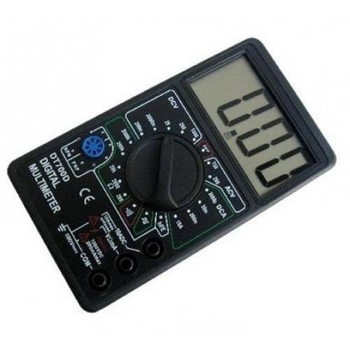 Цифровий мультиметр Digital Tech DT700D великий дисплей (зі звуком), мультиметр із захистом