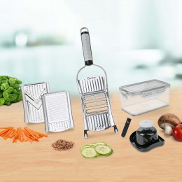 Універсальна овочерізка кухонний рубанок Овочерізка Nicer Dicer SPEED, ручна овочерізка мультислайсер