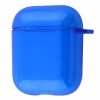 Чохол для AirPods силіконовий яскраво-синій