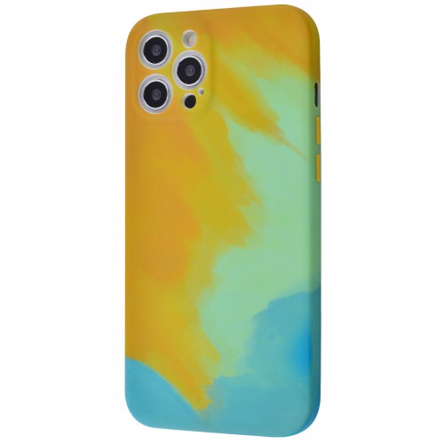 Чохол для Apple Iphone 12 Pro Max рожево-фіолетовий градієнт