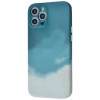 Чохол для Apple Iphone 12 Pro Max рожево-фіолетовий градієнт