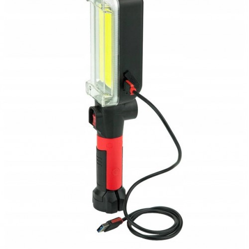 Ліхтар кемпінговий ZJ-8859-COB-3 акумуляторний 18650 х 2, зарядка від micro USB, з магнітом та гачком