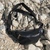 Бананка шкіряна. Сумка на пояс зі шкіри, Універсальна сумка нагрудна, Практична сумка на пояс