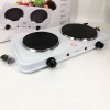 Плитка електрична Suntera DP-1935W, 2500W, 2 конфорки різного діаметру, 2 конфорки. Колір: білий