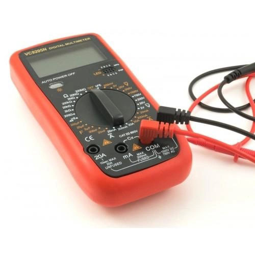 Цифровий Професійний мультиметр VC9205N тестер вольтметр, електровимірювальні тестери
